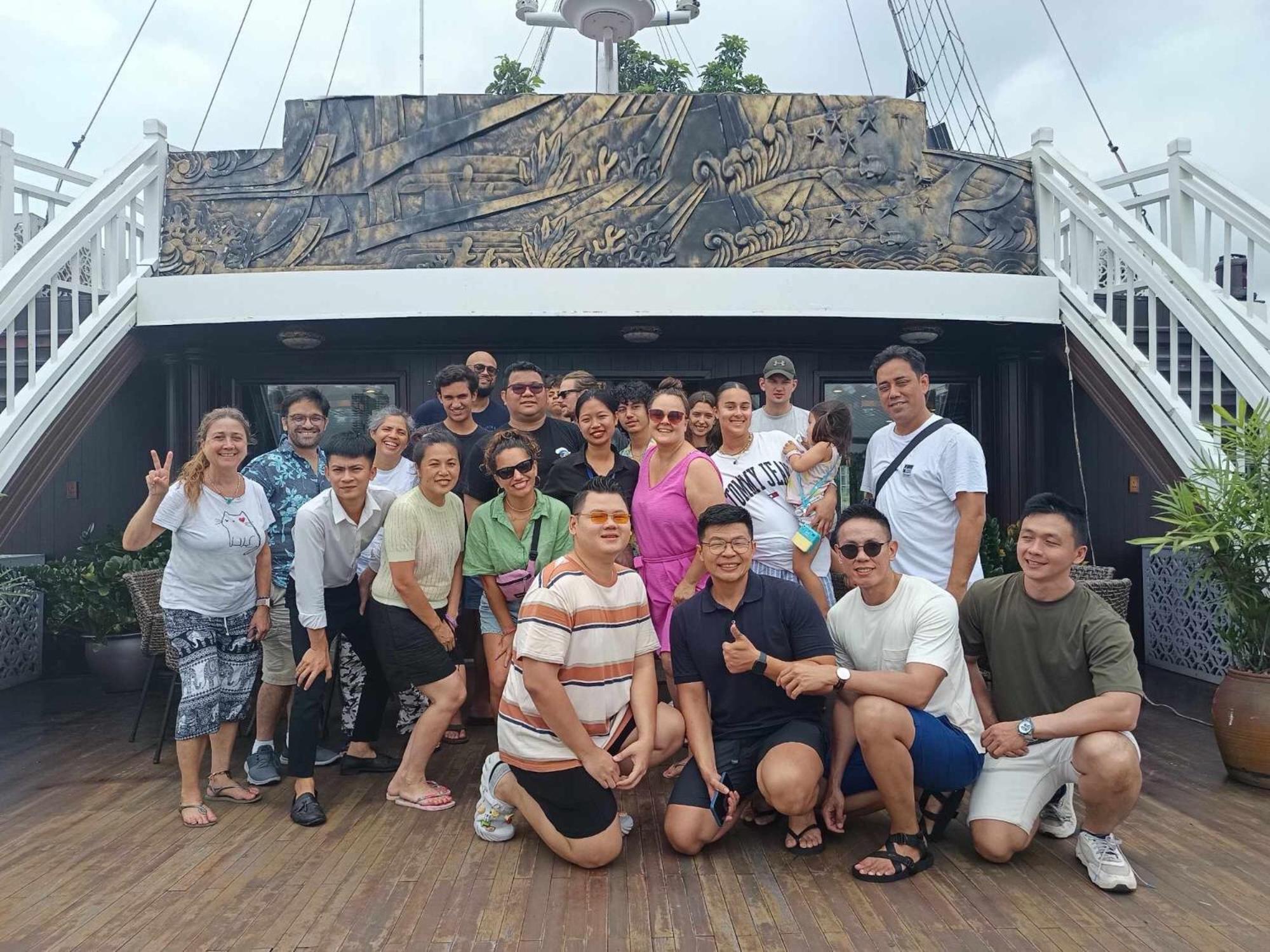 下龍 Arcady Boutique Cruise酒店 外观 照片